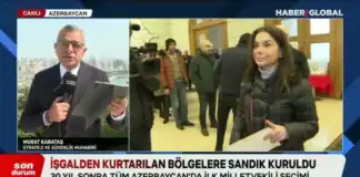 Haber Global Azərbaycanda keçirilən parlament seçkiləri haqqında süjet hazırladı
