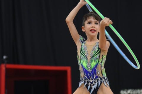 Bədii gimnastika üzrə 3-cü beynəlxalq “Ocaq kuboku” davam edir - FOTO