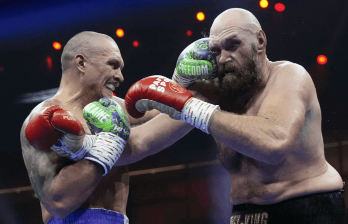 Döyüş Usyk Fury
