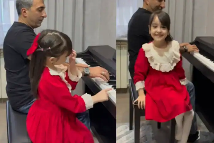 Rafael İsgəndərovun nəvəsi ilə videosu gündəm oldu