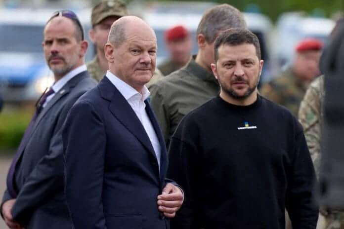 scholz zelensky