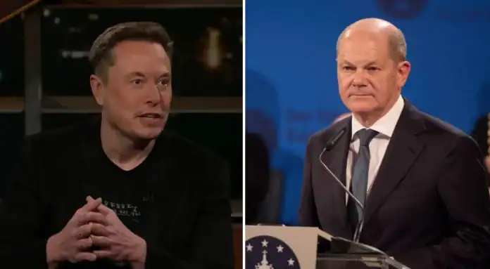 Scholz Elon Musk
