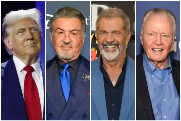 Silvestr Stallone, Mel Gibson və Con Voight