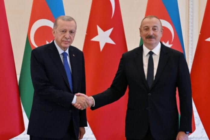 Prezident İlham Əliyev Ərdoğanı