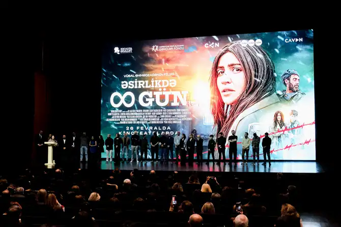 "Əsirlikdə 8 gün" filminin təqdimatı keçirilib