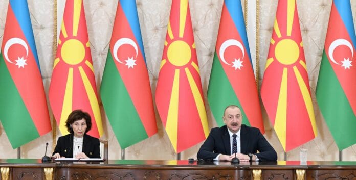 Azərbaycan və Şimali Makedoniya prezidentləri