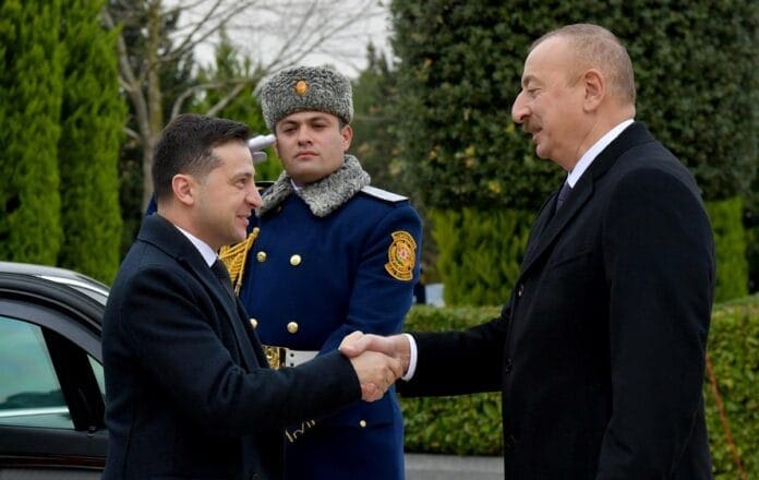 Vladimir Zelenski İlham Əliyev