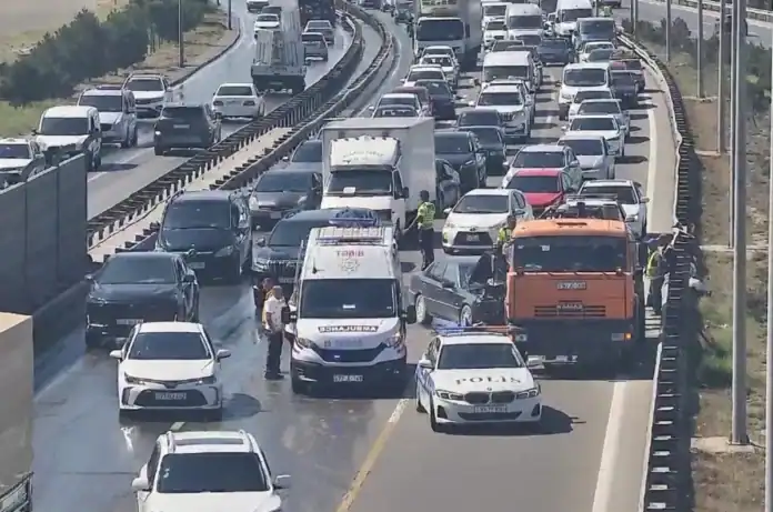 Bakı Kənar Dairəvi yolunda DƏHŞƏTLİ QƏZA