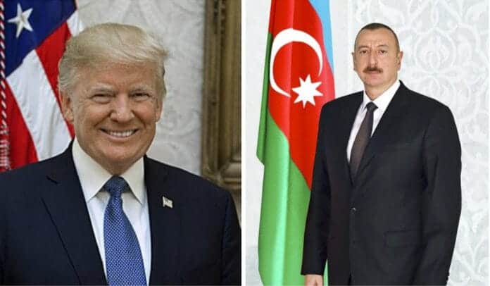 Donald Tramp İlham Əliyev