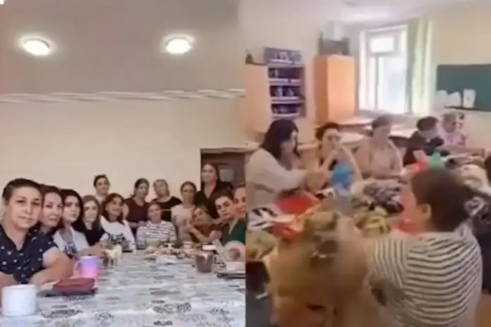 Müəllimlərin məktəbdə təşkil etdiyi yeyib-içmək məclisi ilə bağlı AÇIQLAMA