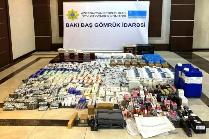 50 litr ətiri gömrükdən gizlin keçirmək istədilər