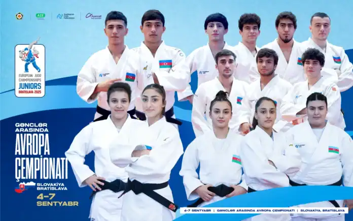 Azərbaycanın 3 cüdoçusu Avropa çempionatında fəxri kürsüyə qalxıb
