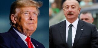 İlham Əliyev Donald Tramp