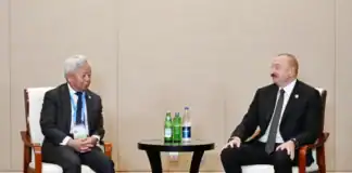 Prezident İlham Əliyev Tiencində Asiya