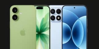 Xiaomi 17 iPhone 17