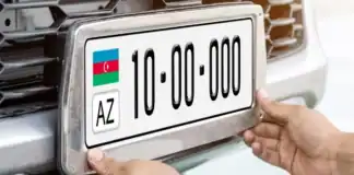 Avtomobil nömrələrində defis ləğv edildi