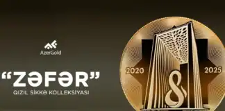'AzerGold'dan 'Zəfər' adlı yeni qızıl sikkə kolleksiyası