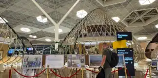 Bakı aeroportunda Qarabağın Dirçəlişi fotosərgisi açıldı