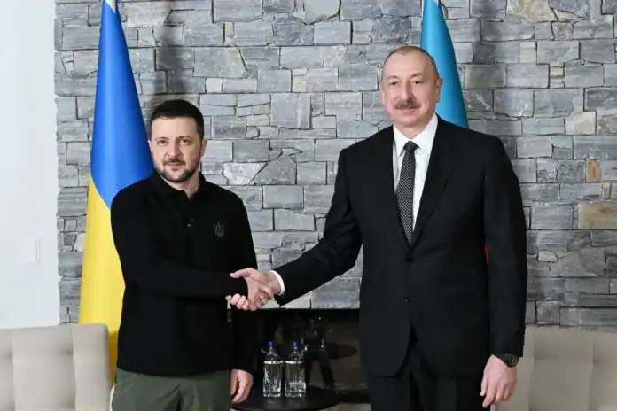 İlham Əliyev və Zelenski Raket Hücumlarını Müzakirə Etdi