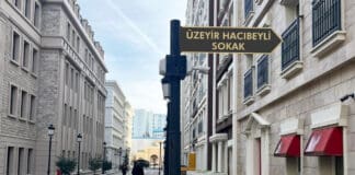 Ankarada Üzeyir Hacıbəyli küçəsi açıldı