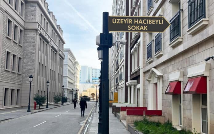 Ankarada Üzeyir Hacıbəyli küçəsi açıldı