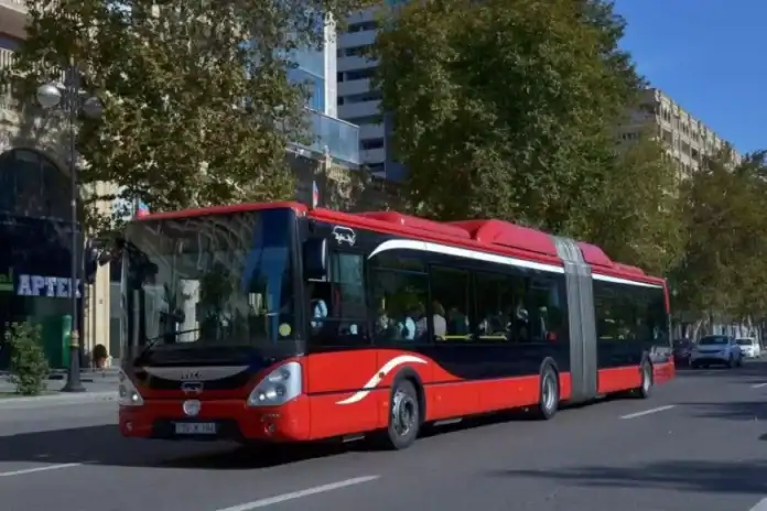 Bakıda 31 nömrəli marşrutda avtobuslar yeniləndi