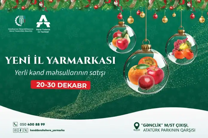Bakıda “Kənddən Şəhərə” yarmarkası başlayır
