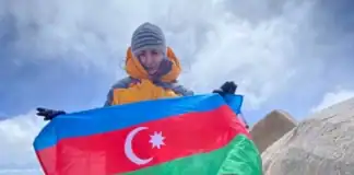 Elmira Aslanova Antarktidanı fəth etdi