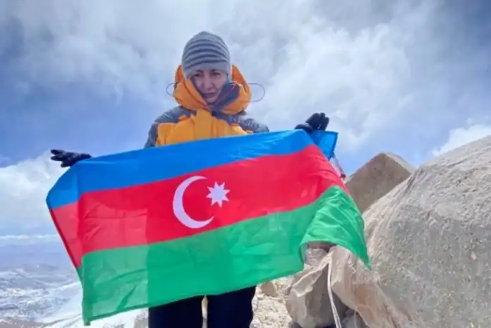 Elmira Aslanova Antarktidanı fəth etdi