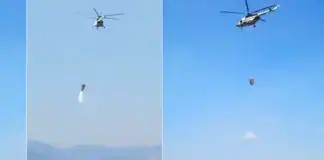 Laçın-Kəlbəcər yanğınına 2 helikopter cəlb edildi