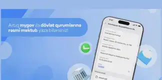 mygov-la dövlətə rəqəmsal məktub göndərin