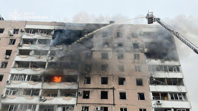 Rusiyanın Zaporojiya hücumu: 26 yaralı