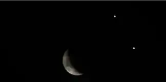 Ay, Saturn və Neptun bu gecə “gülən üz” yaradacaq