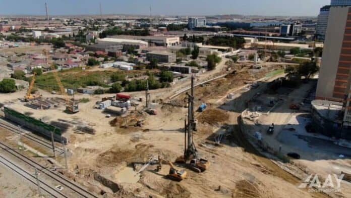 Bakıda Çinarlı tunel tikintisi başladı