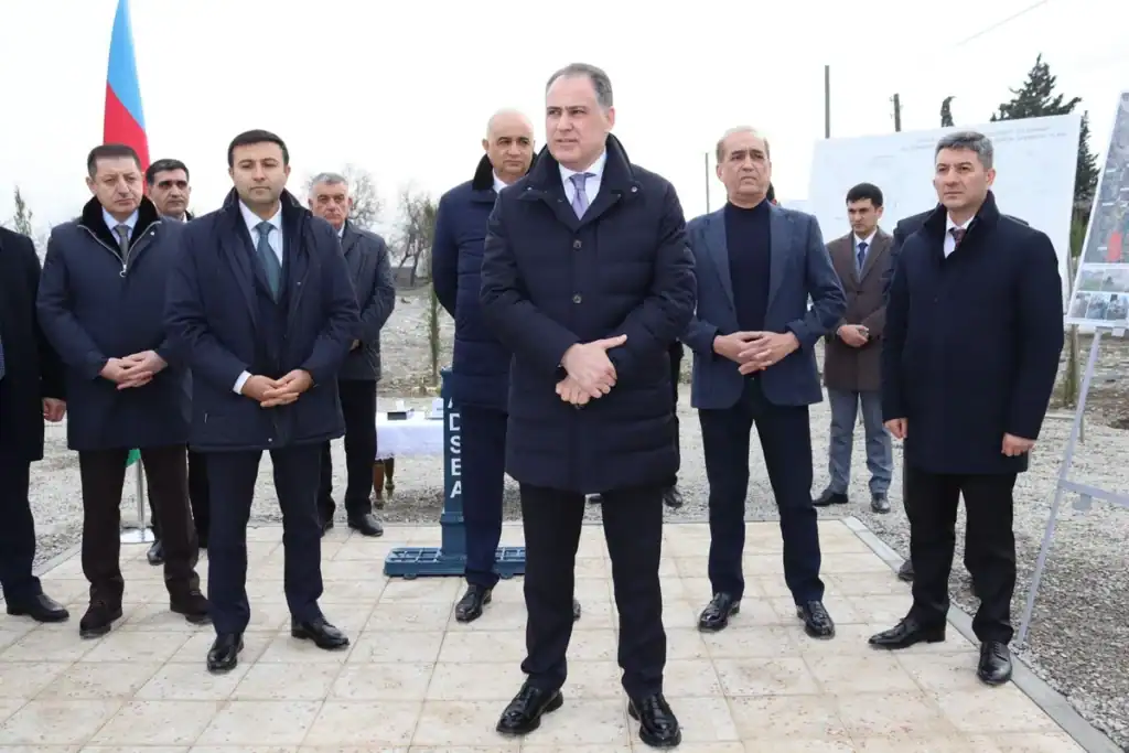 Göyçayın İkinci Ərəbcəbirli kəndində içməli su layihəsi tamamlanıb