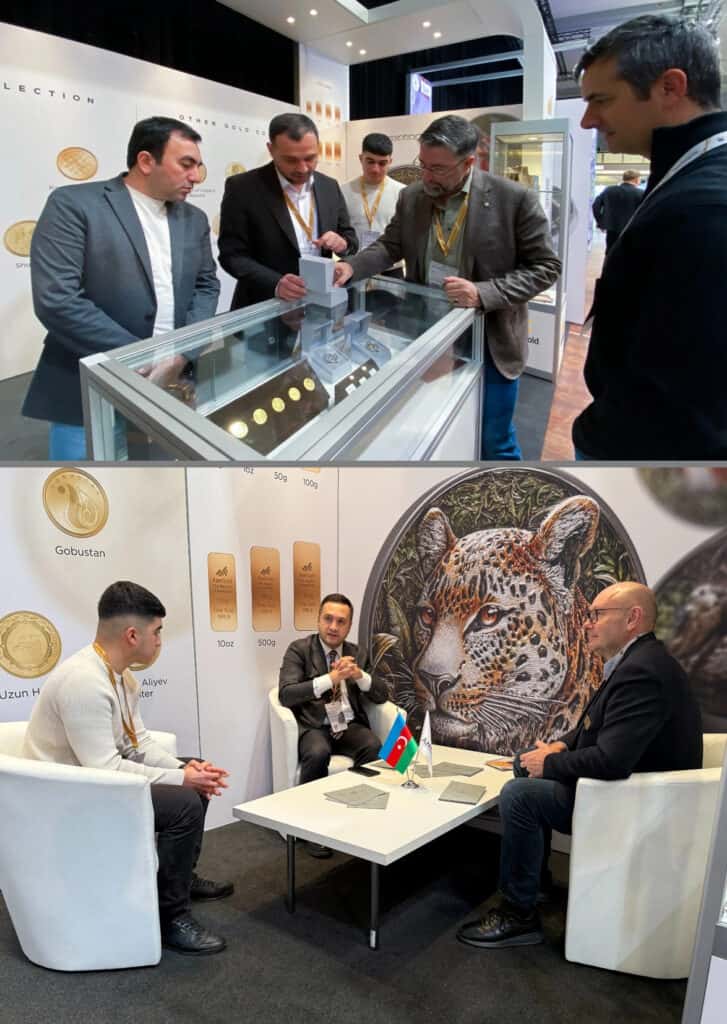 "AzerGold" Azərbaycanı Berlin Dünya Pul Sərgisində ilk dəfə nümayiş etdirdi