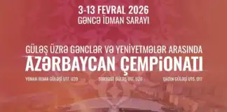 Gəncədə U-20 güləş çempionatı başladı