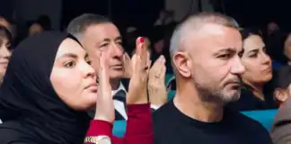 Qurban Qurbanov həyat yoldaşı ilə tədbirdə görüntüləndi