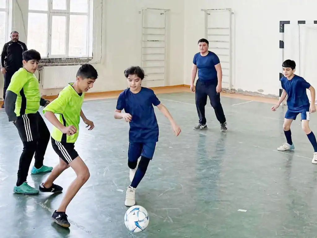 Lənkəranda UEFA-nın “HatTrick” proqramı çərçivəsində futzal turniri keçirildi