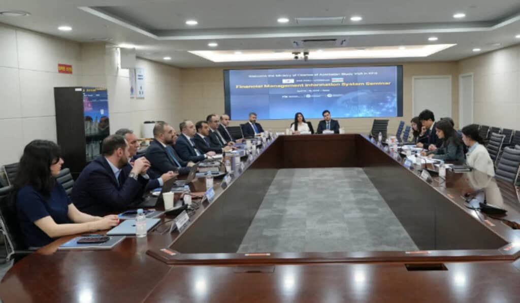 Azərbaycan dövlət maliyyəsinin rəqəmsallaşdırılmasında Cənubi Koreya təcrübəsinə üz tutur
