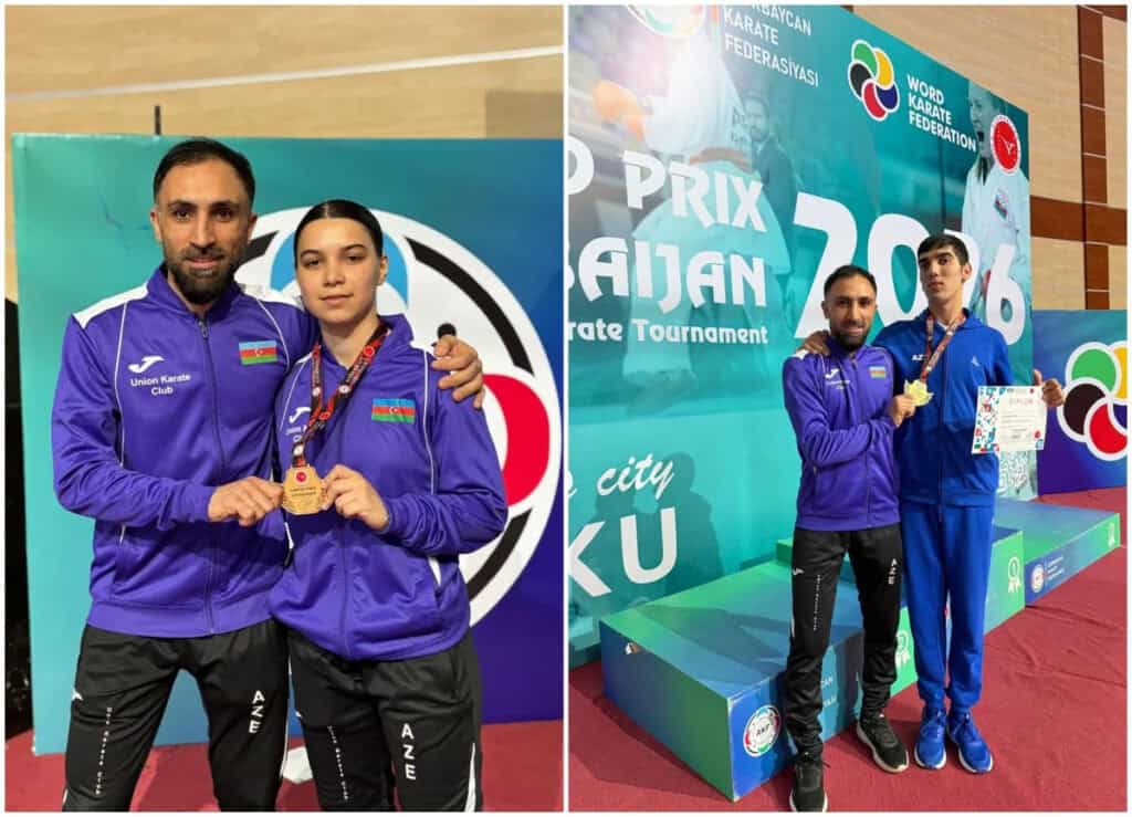 Azərbaycan karateçilərindən möhtəşəm nəticə: Bakıdakı “Grand Prix”də iki qızıl medal