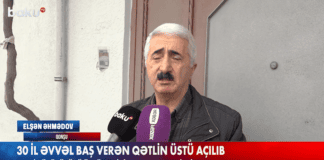 30 il sonra açılan qətl: taksi sürücüsünün taleyi