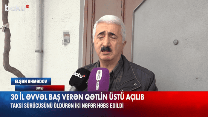 30 il sonra açılan qətl: taksi sürücüsünün taleyi