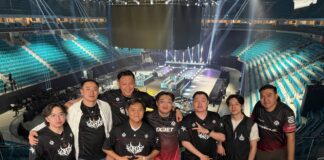 1xBet dəstəyi ilə The MongolZ oyunçuları PGL Astana 2026 turnirində səhnədə