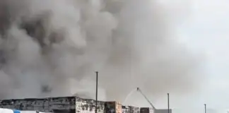 Lökbatandakı anbar yanğını tam söndürüldü