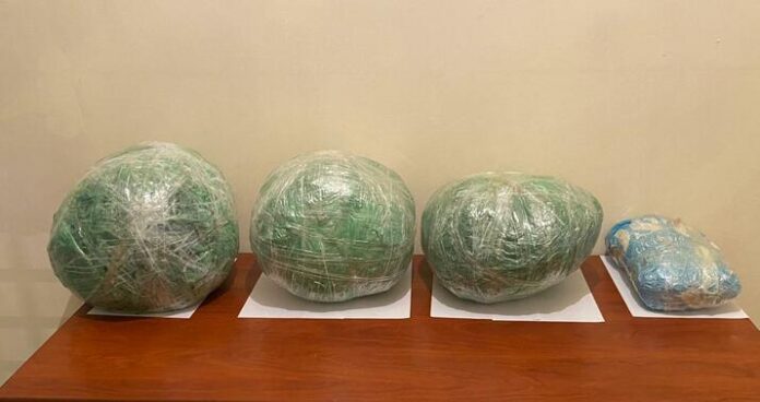 Polis 25 kiloqrama yaxın narkotik aşkarladı