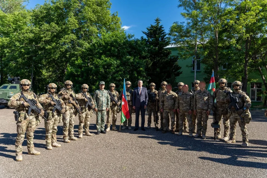 Azərbaycan, Türkiyə və Gürcüstan hərbçiləri birgə təlimə başladı