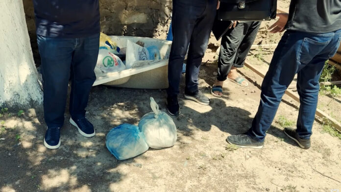 Novxanıda gizli narkobunker aşkarlandı