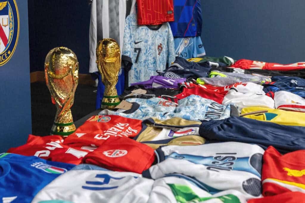 DÇ-2026 öncəsi Kanadada rekord əməliyyat: 16 min saxta futbol forması ələ keçirildi
