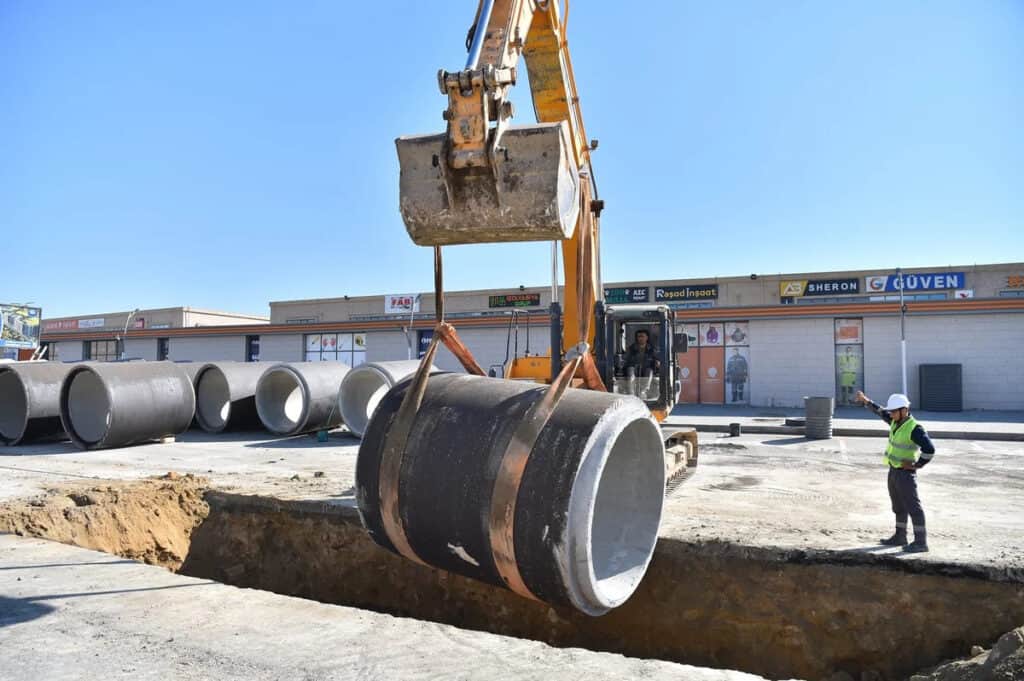Xırdalanda yeni kanalizasiya kollektoru inşa edilir
